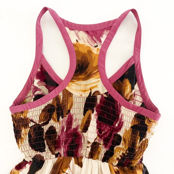 Anthropologie Moulinette Soeurs floral silk dress. Womens Size 2 - Picture 6 of 8